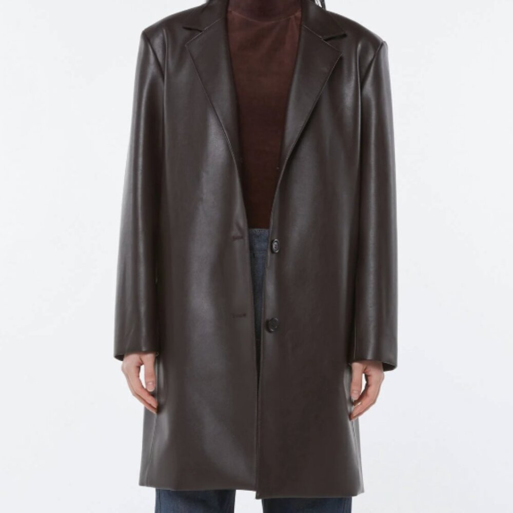 Amomento Vegan Leather Jacket